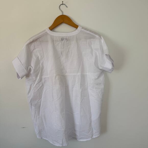 NWT Madewell Lakeline Popover Shirttail Top Size XXS - Picture 6 of 7